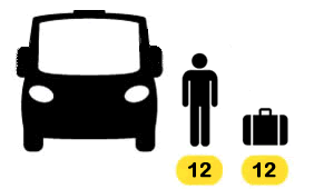 Minibus 12 people